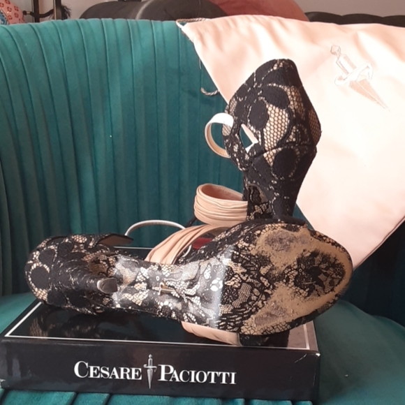 Cesare Paciotti high heels sandals size 39 - Picture 3 of 7